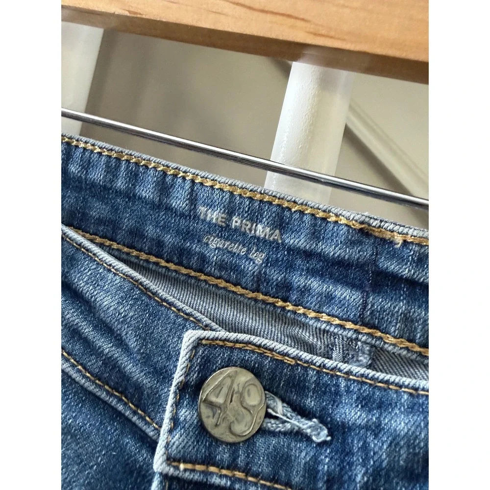 AG Adriano Goldschmied‎ The Prima Cigarette Leg Jeans Blue Medium Wash Size 29R